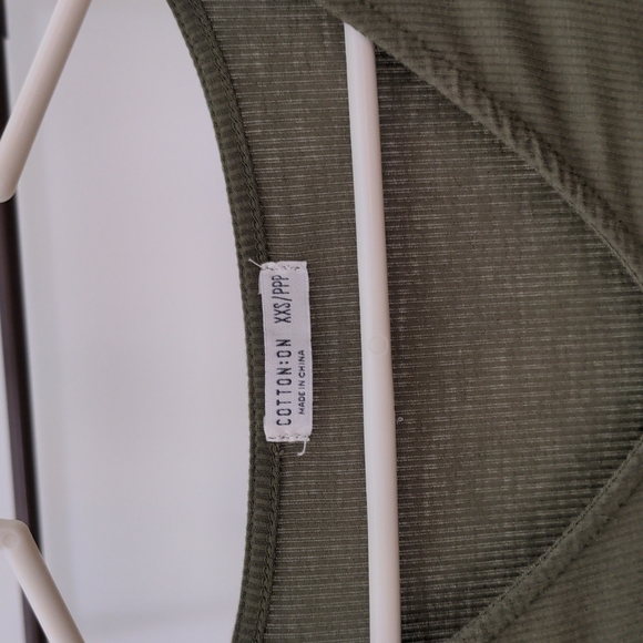 Cotton On olive green top - Picture 2 of 3